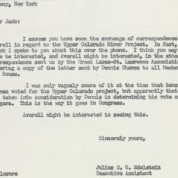 Letter: 1956 March 8