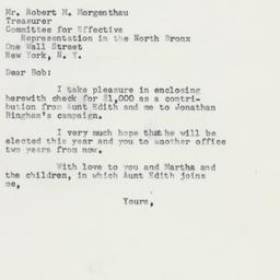 Letter: 1958 June 2