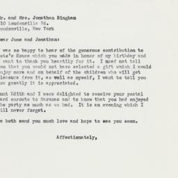 Letter: 1958 April 2