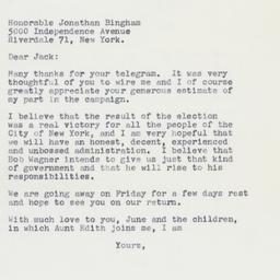 Letter: 1961 September 12