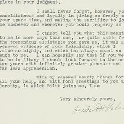 Letter: 1932 November 18