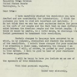 Letter: 1951 February 3