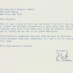 Letter: 1958 April 1