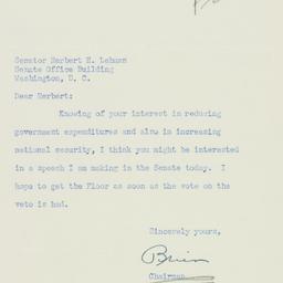 Letter: 1951 September 18