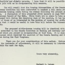 Letter: 1956 July 18