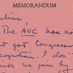 Memorandum: n.d.