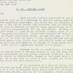 Letter: 1950 May 31