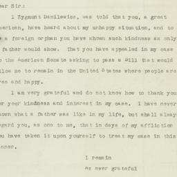 Letter: 1950 June 23