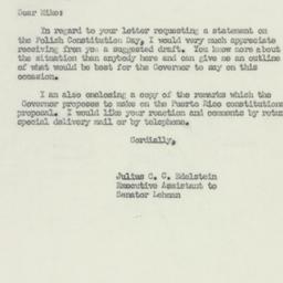 Letter: 1950 March 21