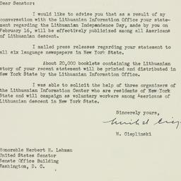 Letter: 1950 February 23