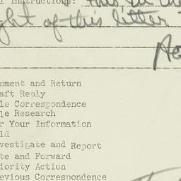 Administrative Record: n.d.