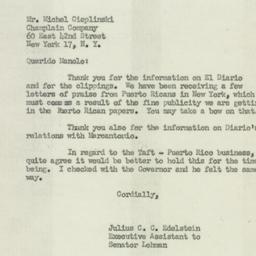 Letter: 1950 June 2