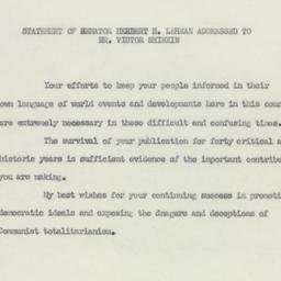 Letter: 1950 March 17
