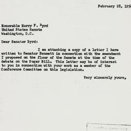 Letter: 1956 February 28
