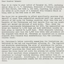 Letter: 1955 December 30