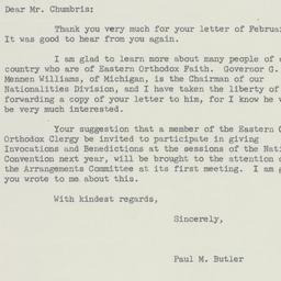 Letter: 1955 March 2