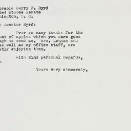 Letter: 1950 February 24
