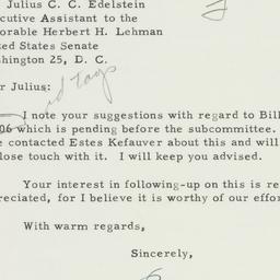 Letter: 1955 May 27