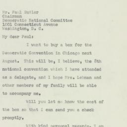 Letter: 1956 April 9