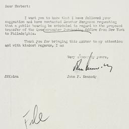 Letter: 1954 June 7