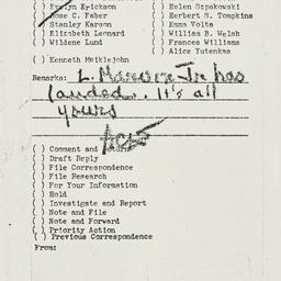 Administrative Record: n.d.