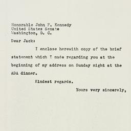 Letter: 1954 January 25