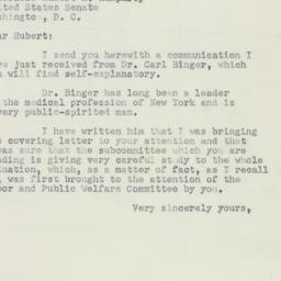 Letter: 1951 February 6