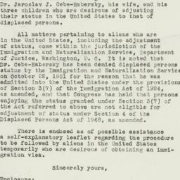 Letter: 1951 December 13