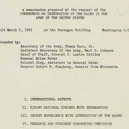 Administrative Record: 1951...