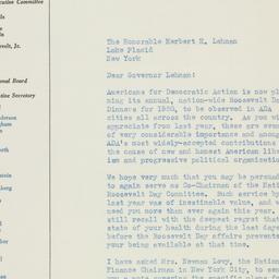Letter: 1949 August 19