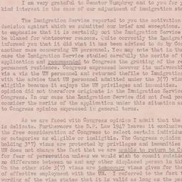 Letter: 1951 November 30