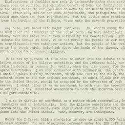 Speech: 1950 March 7