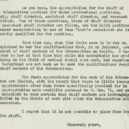 Letter: 1951 May 4