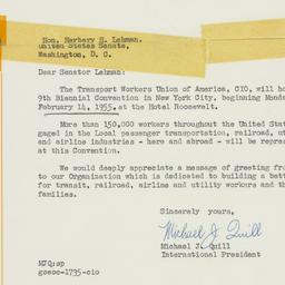 Letter: 1955 January 14