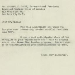 Letter: 1950 February 27