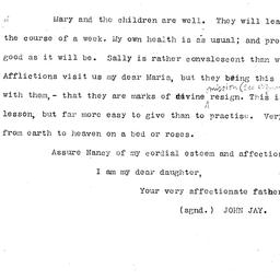 [Document, 1811 August 06]