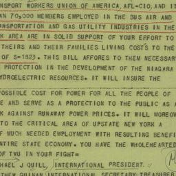 Telegram: 1956 May 11