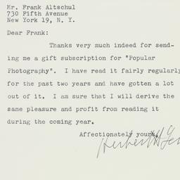 Letter: 1958 December 23