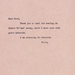 Letter: 1959 December 2
