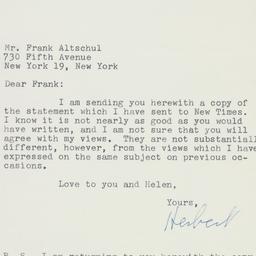 Letter: 1959 October 23