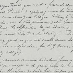 Letter: 1940 October 7
