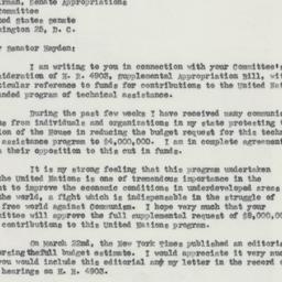Letter: 1955 April 7