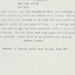 Telegram: 1958 September 2