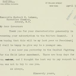 Letter: 1936 April 1