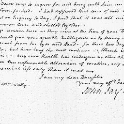 [Document, 1810 November 06]