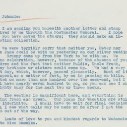 Letter: 1935 April 29
