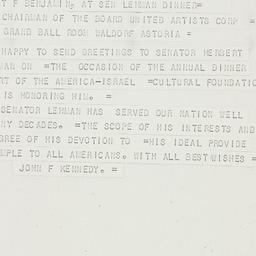 Letter: 1962 January 16