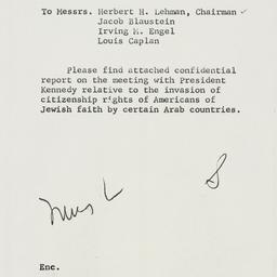 Memorandum: 1962 May 11