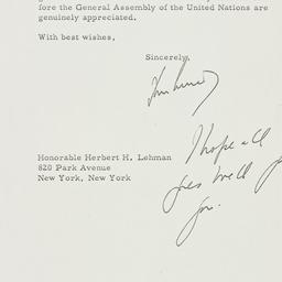 Letter: 1961 September 28