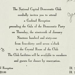Invitation: n.d.